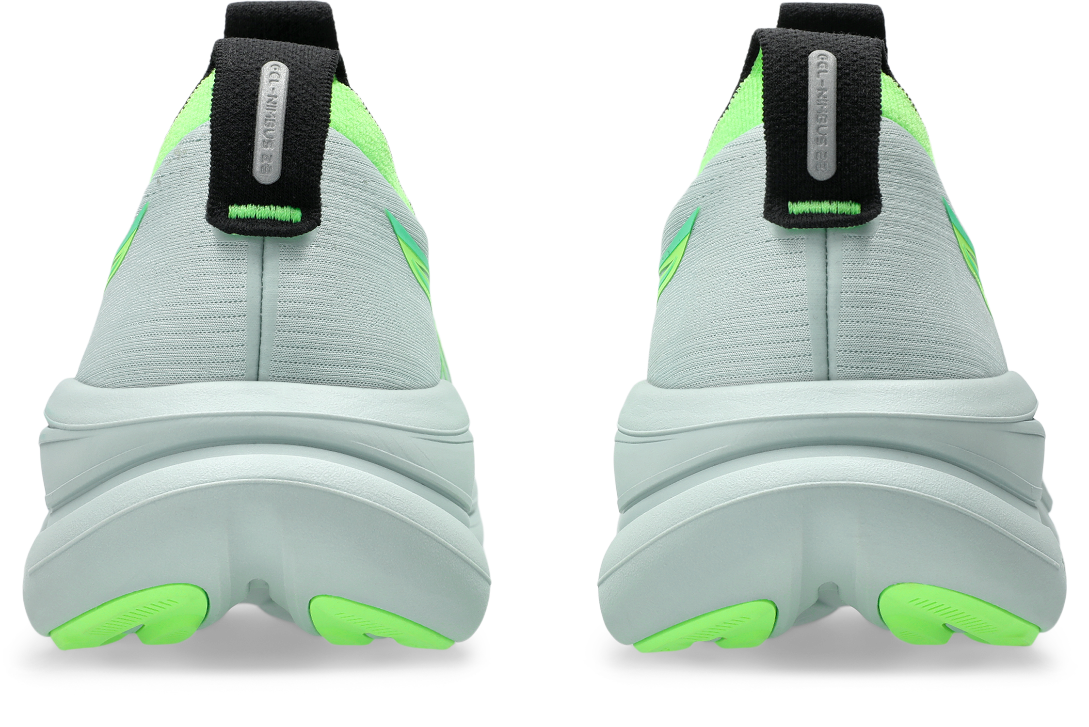 ASICS GEL NIMBUS 28 Cold Moss/Illuminate Green – Image 4