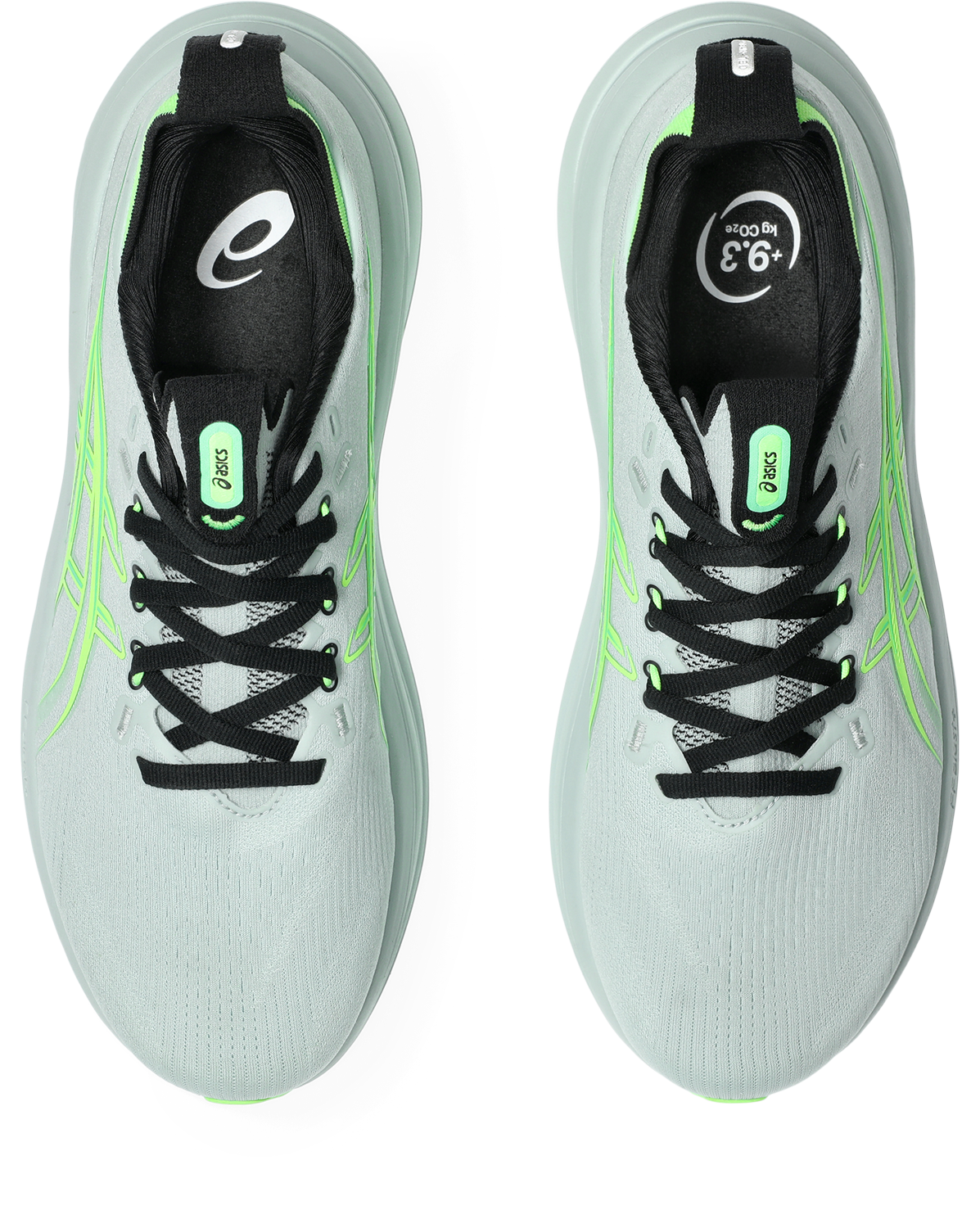 ASICS GEL NIMBUS 28 Cold Moss/Illuminate Green – Image 7