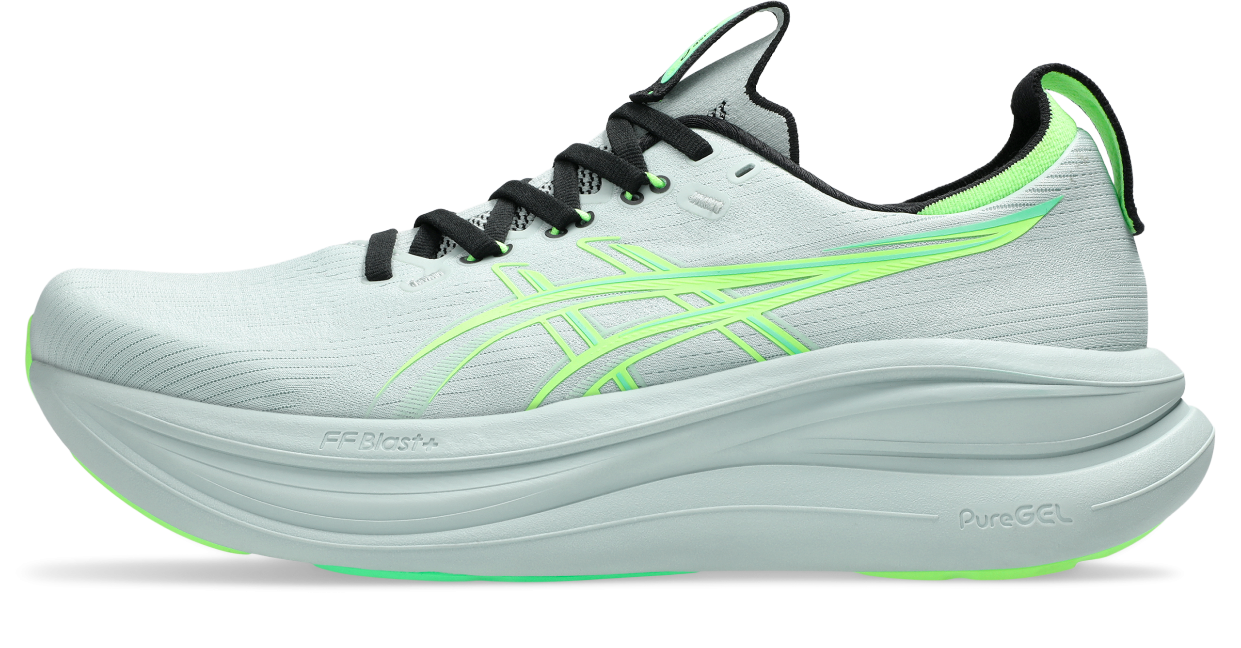 ASICS GEL NIMBUS 28 Cold Moss/Illuminate Green – Image 6