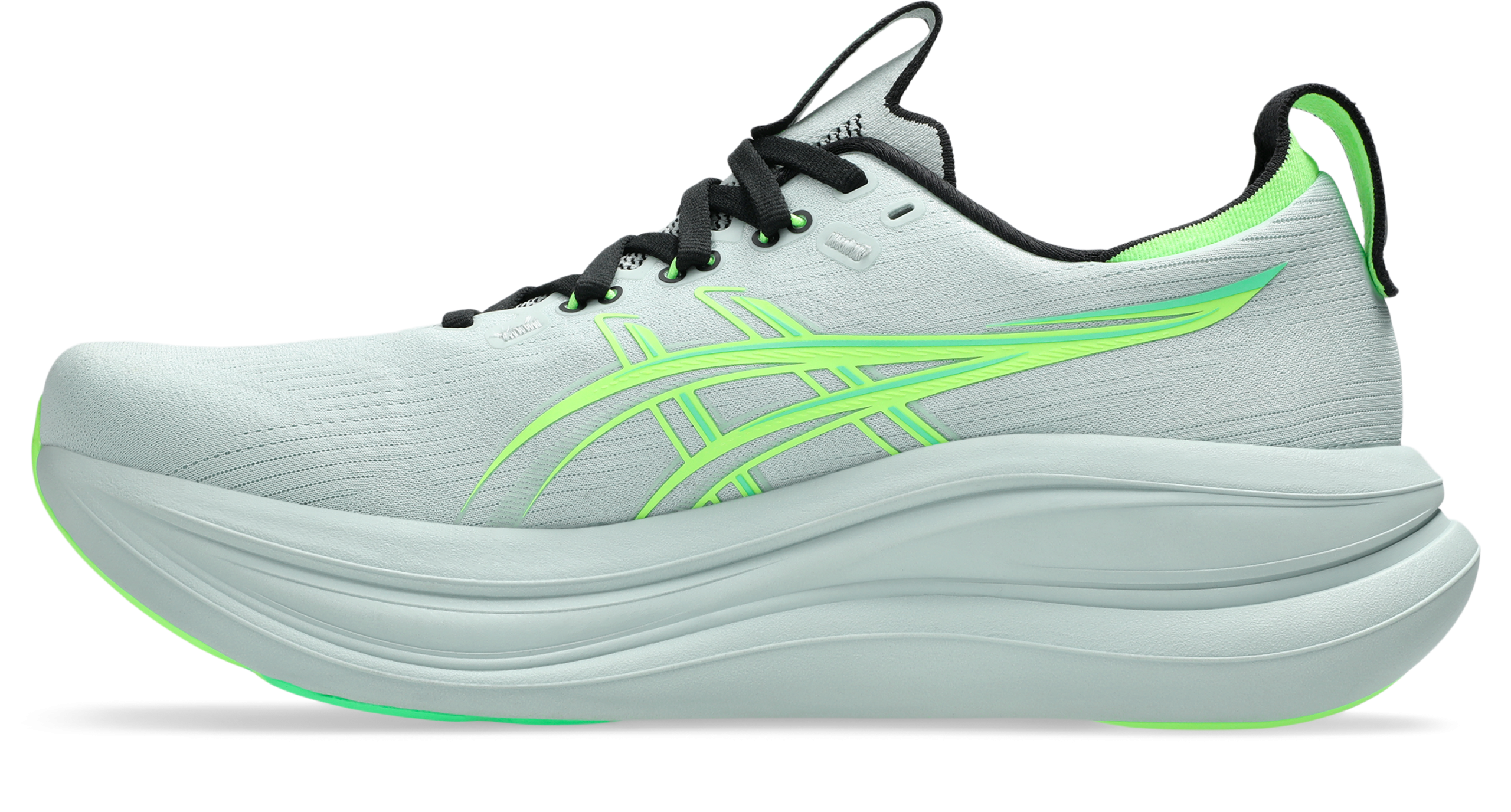 ASICS GEL NIMBUS 28 Cold Moss/Illuminate Green – Image 5