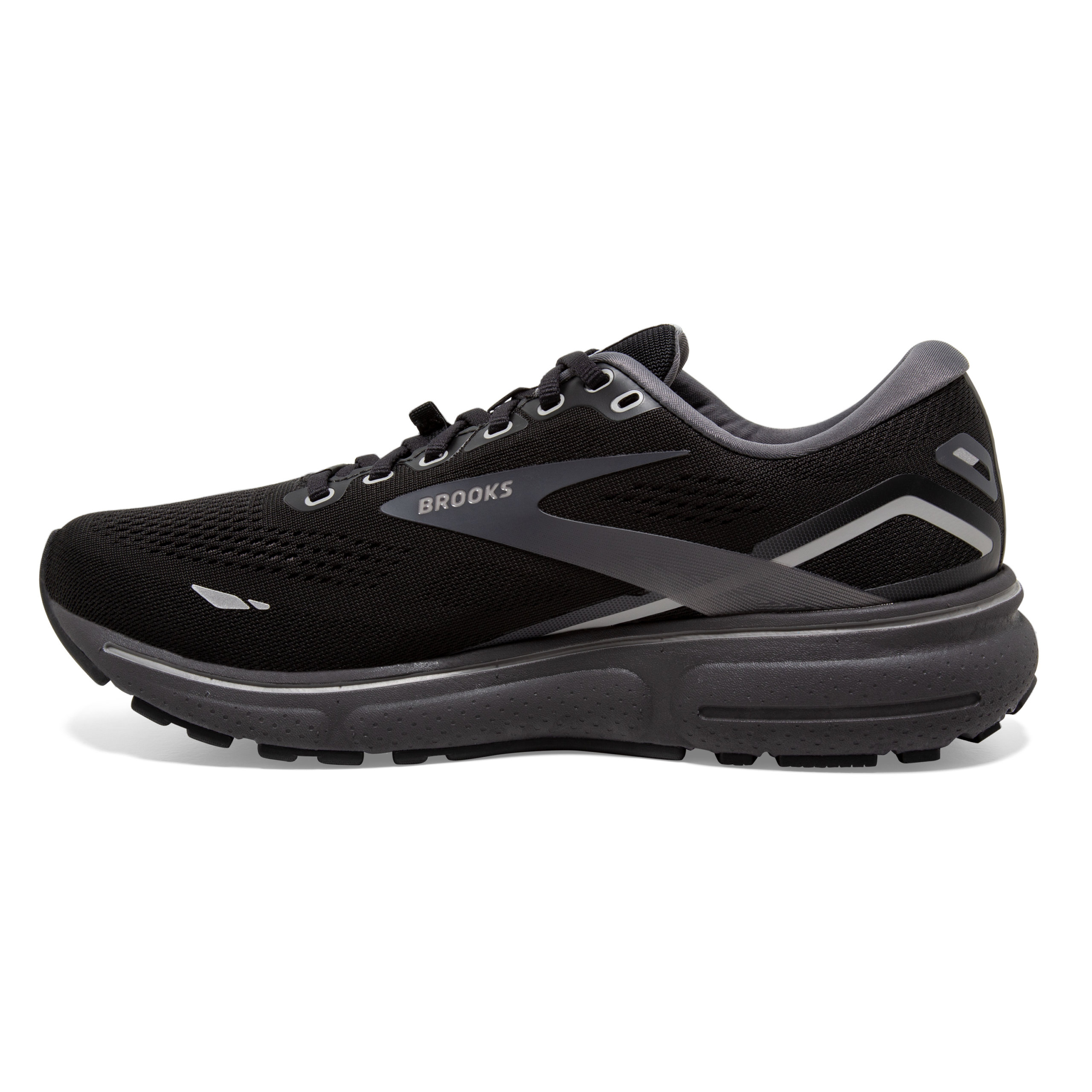 BROOKS GHOST 15 GTX Black/Blackened Pearl/Alloy – Image 5