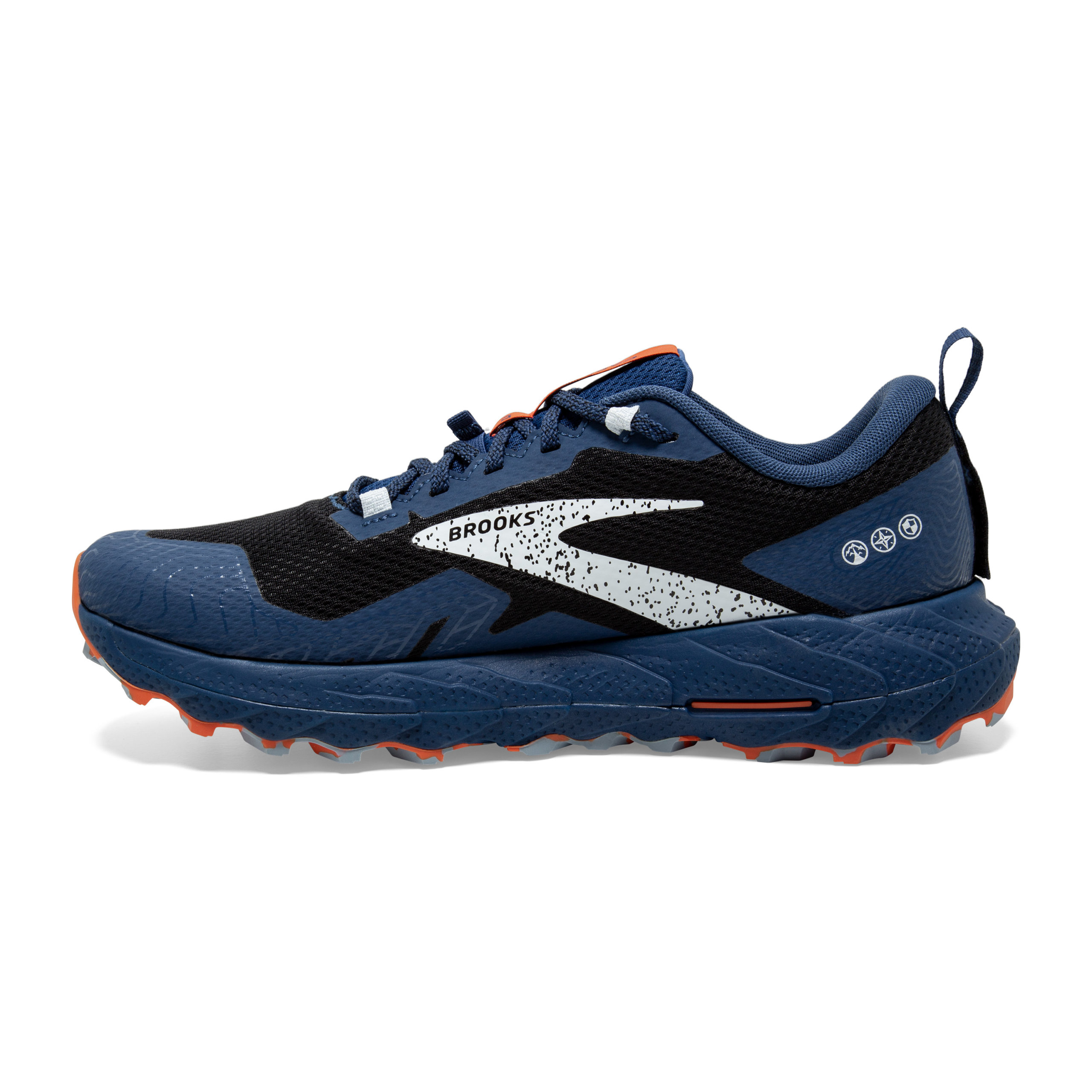 BROOKS CASCADIA 17 GTX Black/Blue/Firecracker – Image 5