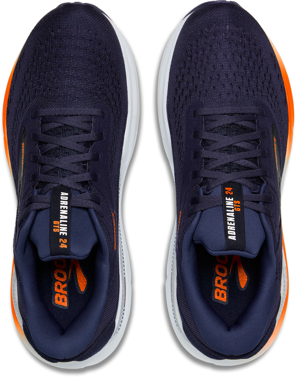 BROOKS ADRENALINE GTS 24 Peacoat/Orange/White – Image 4