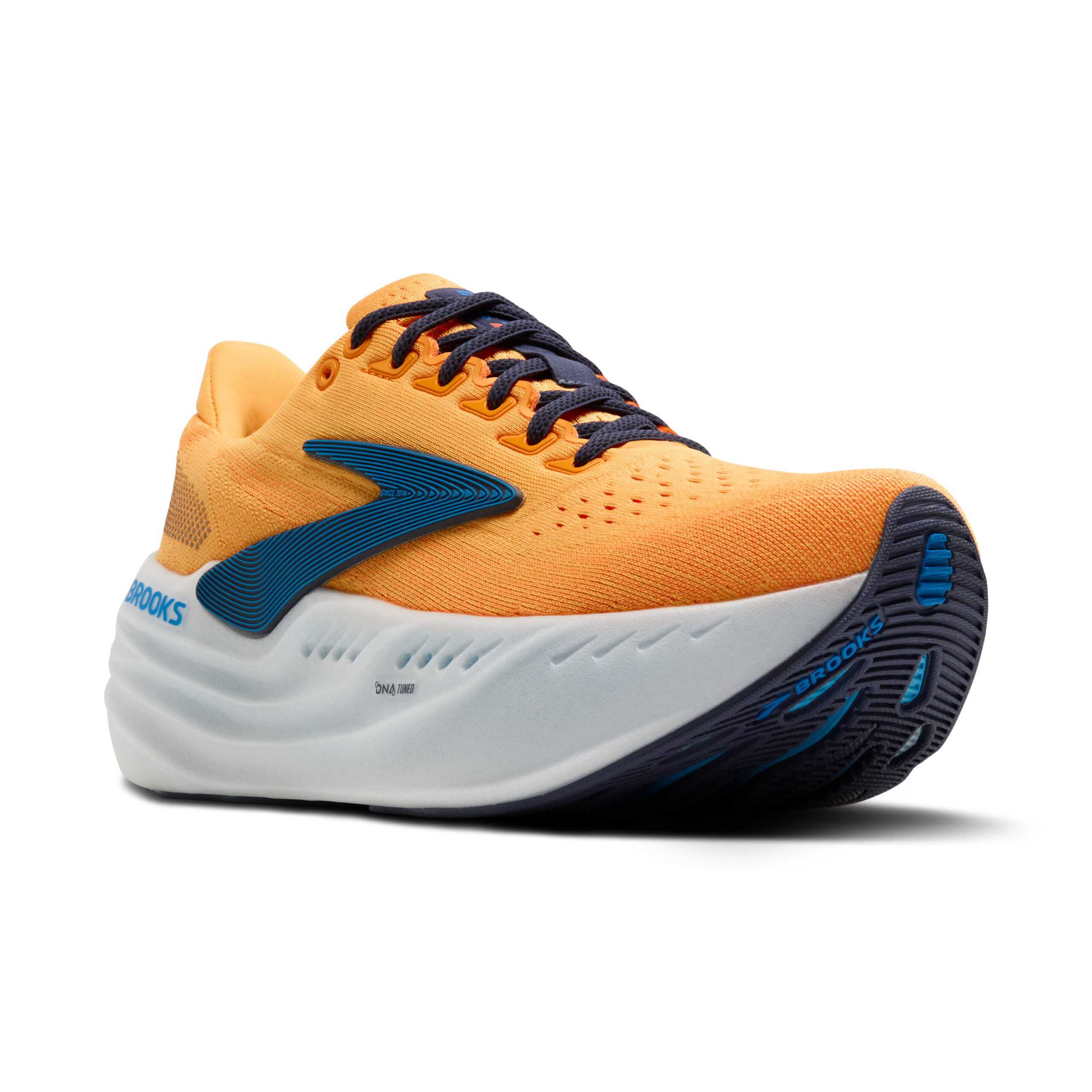 BROOKS GLYCERIN MAX Blazing Orange/Blue/White – Image 3