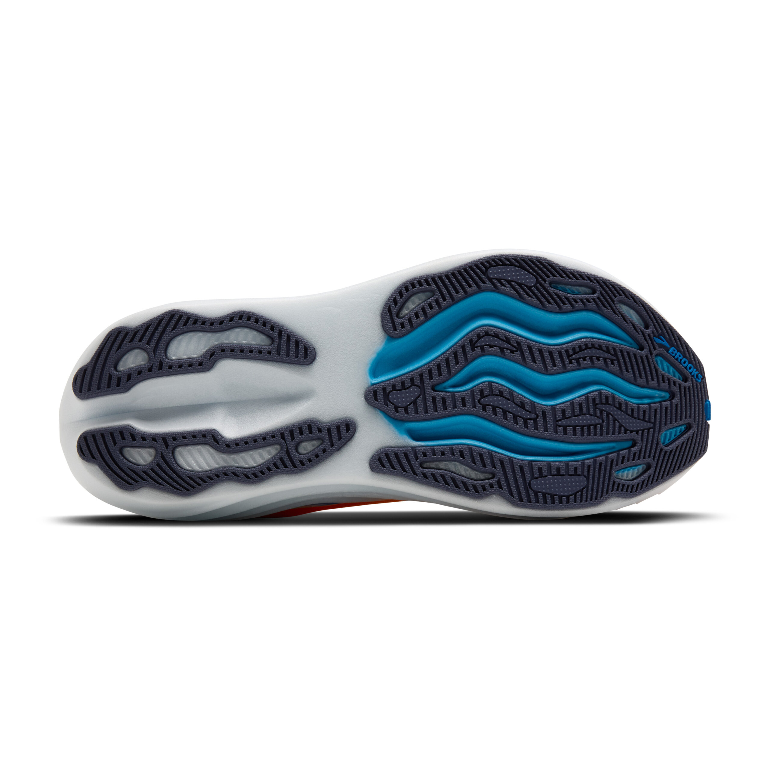 BROOKS GLYCERIN MAX Blazing Orange/Blue/White – Image 6