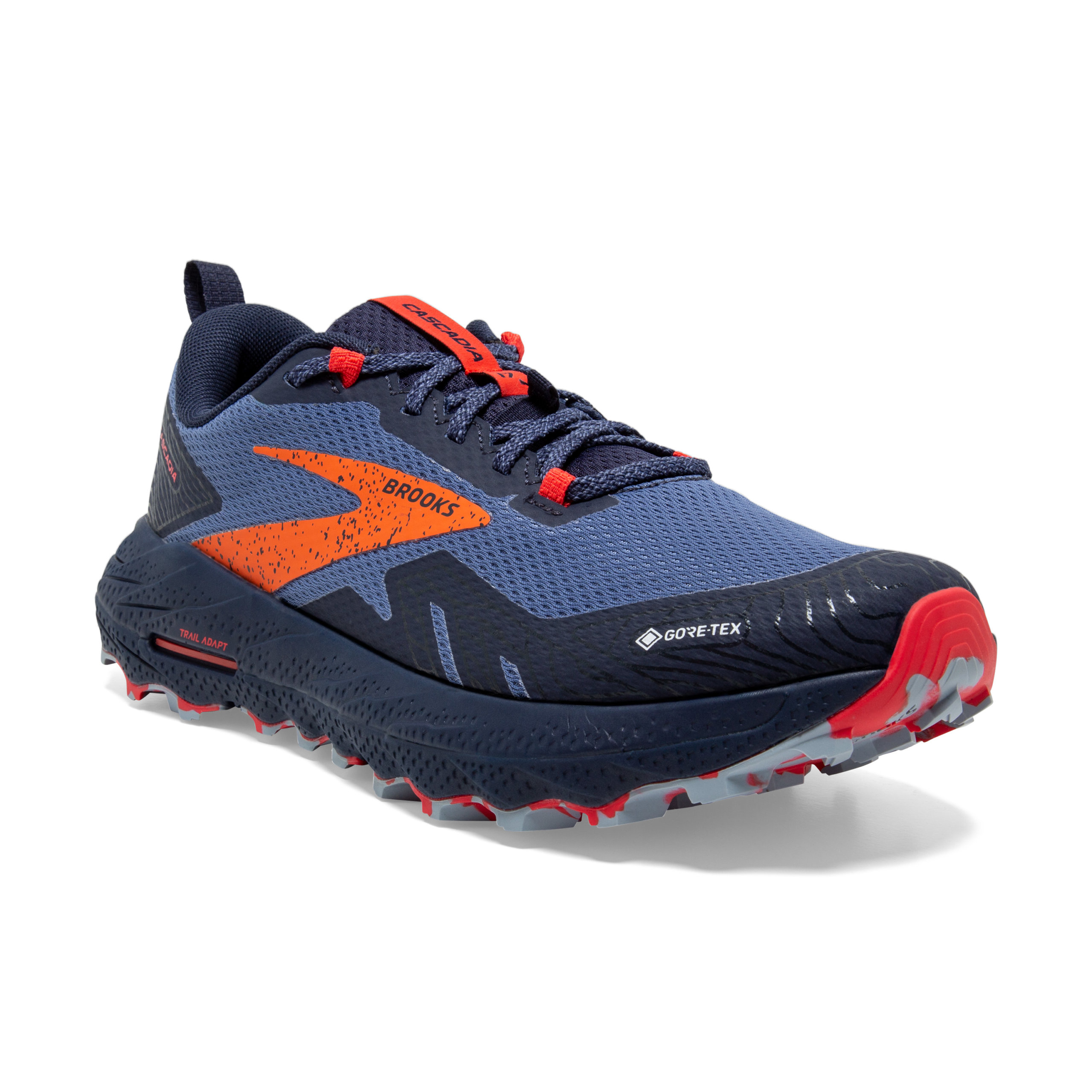 BROOKS CASCADIA 17 GTX Navy/Bittersweet/Peacoat