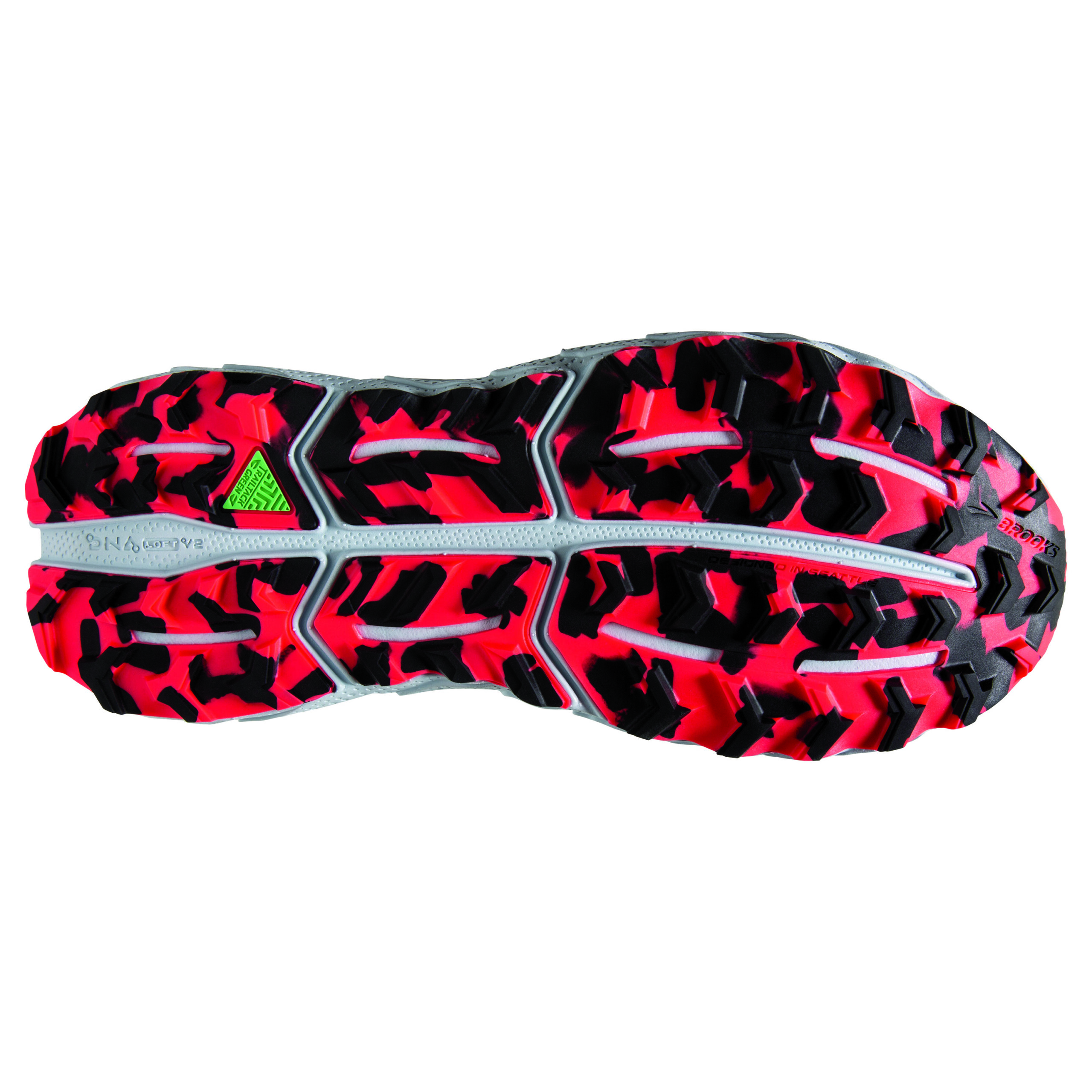 BROOKS CASCADIA 17 Bluefish/Black/Diva Pink – Image 2