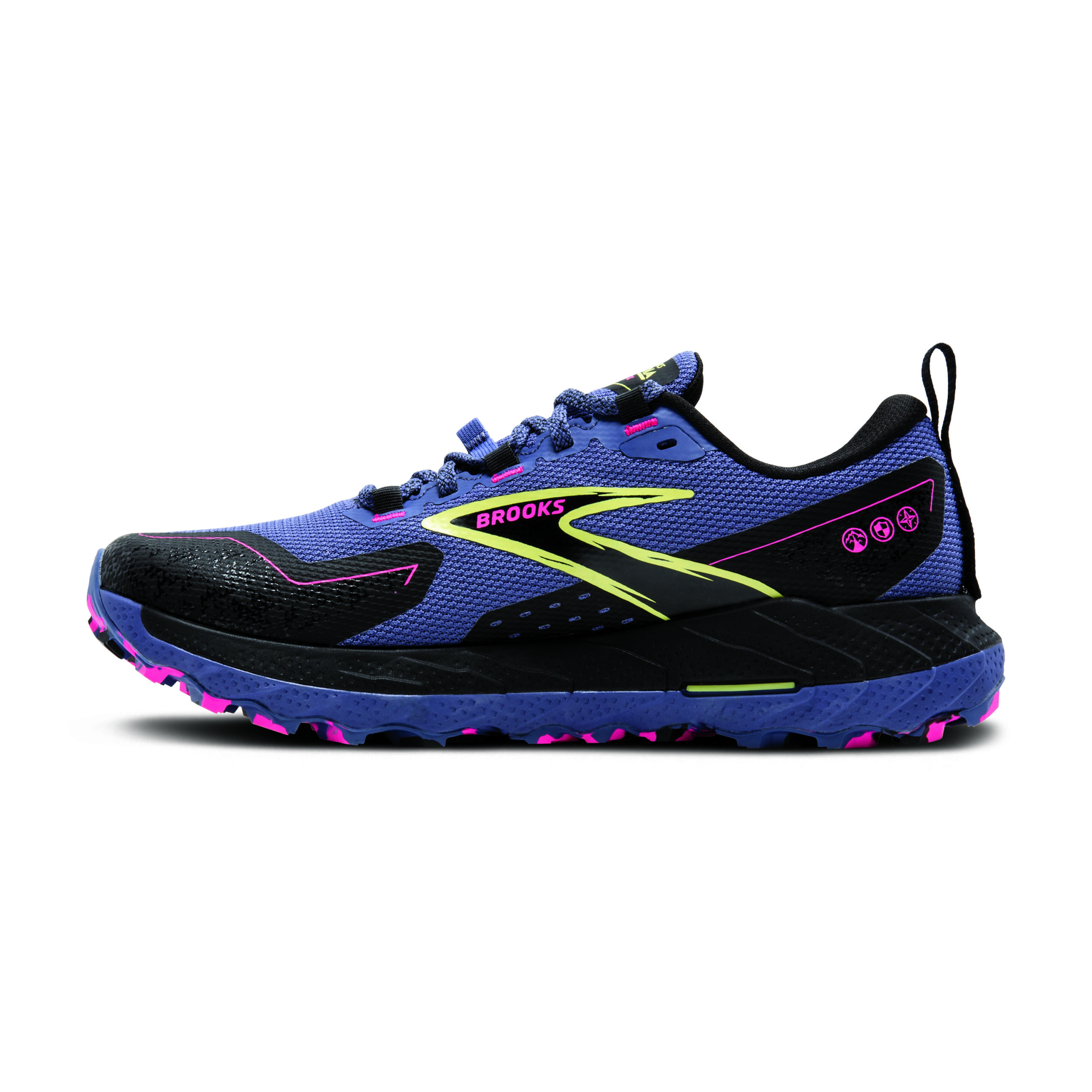 BROOKS CASCADIA 18 GTX Grey Blue/Black/Pink – Image 6