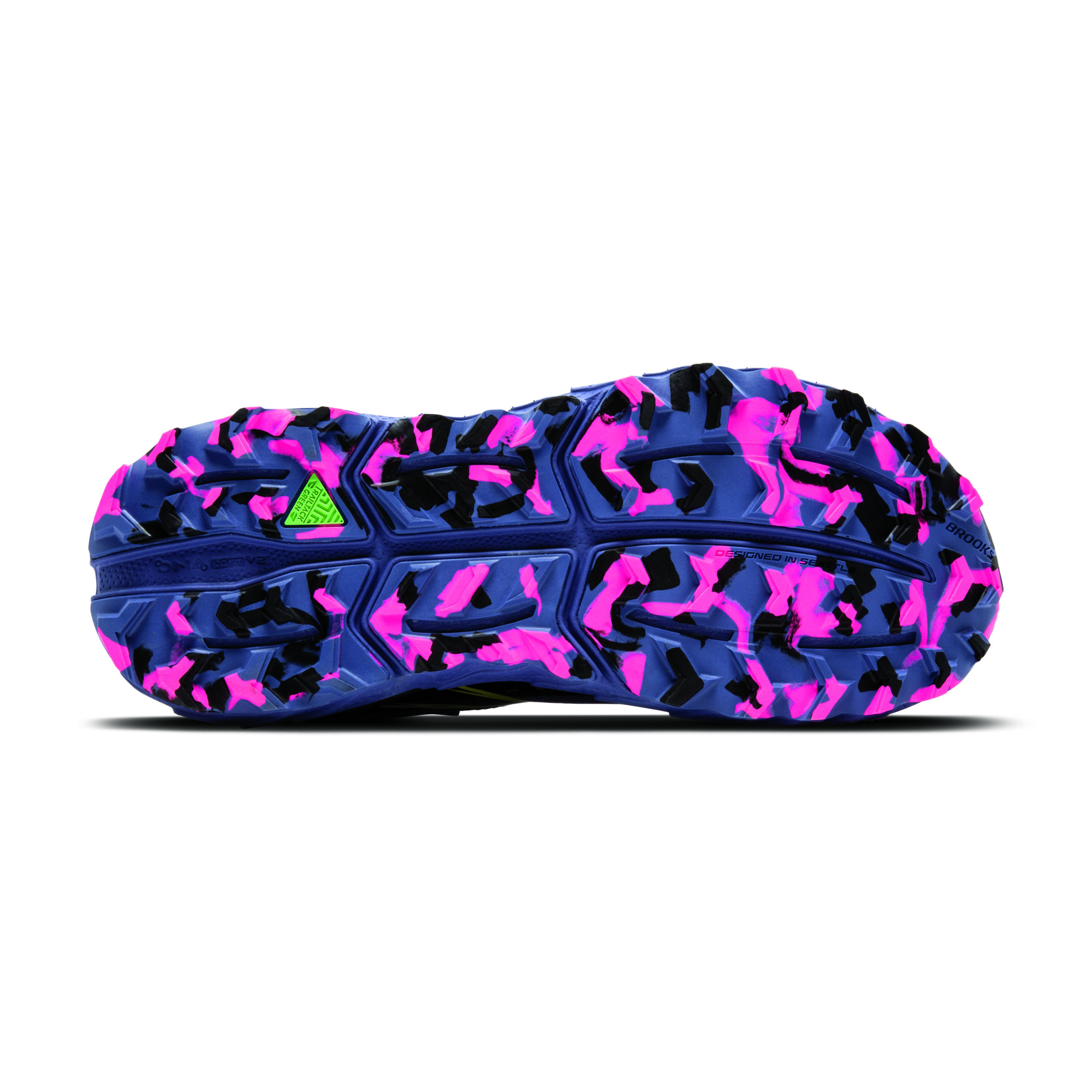 BROOKS CASCADIA 18 GTX Grey Blue/Black/Pink – Image 2