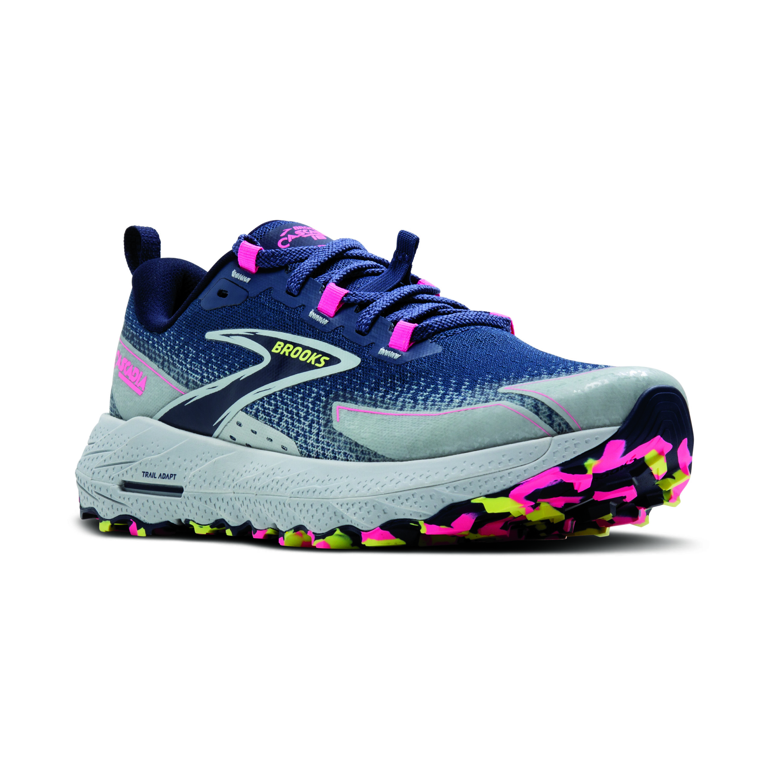 BROOKS CASCADIA 18 Oceana/Pearl Blue/Pink – Image 6