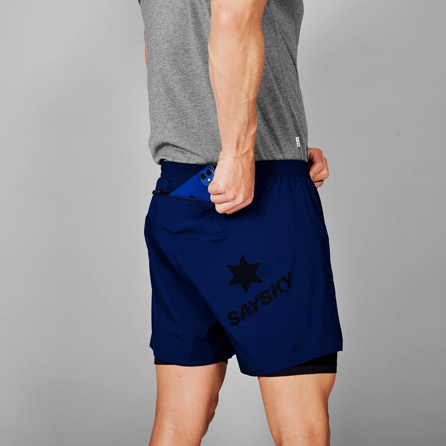 2 in 1 Pace Shorts 5'' – Image 6