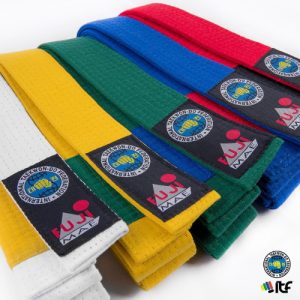 Ceinture bicolore ITF FUJIMAE ( 15515 )