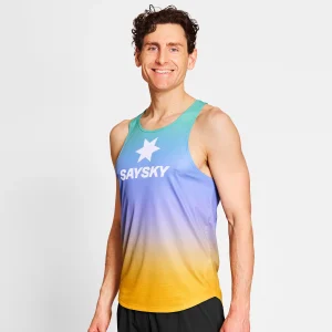 Drip Dye Flow Singlet