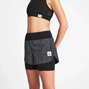 Reflective 2 in 1 Pace Shorts 3''