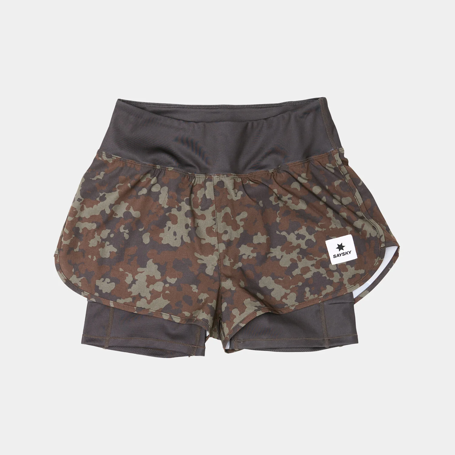 Camo Pace 2 in 1 Shorts 3" – Image 2