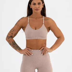 Seamless Sports Bra Gymwolves | Seamless Bra | Powder