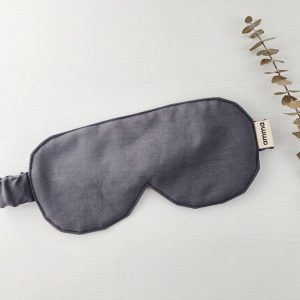 Masque de sommeil en Tencel™ Gris foncé