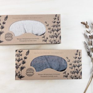 Duo 2 masques thérapeutiques à la lavande unis