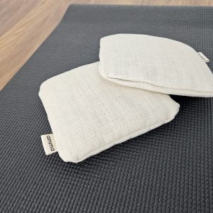 Coussin de genoux | Lin et coton Sable