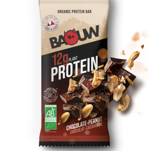 BAOUW BARRE BIO Protéinée Chocolat / Cacahuète