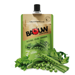 BAOUW COMPOTE BIO Petit Pois – Céleri – Coriandre