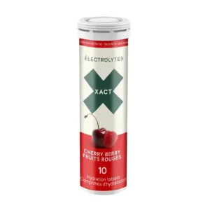 Électrolytes XACT - Fruits rouges - 10 comprimés