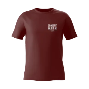 T-Shirt CrossfitBDC - Bourgogne (Oversize)