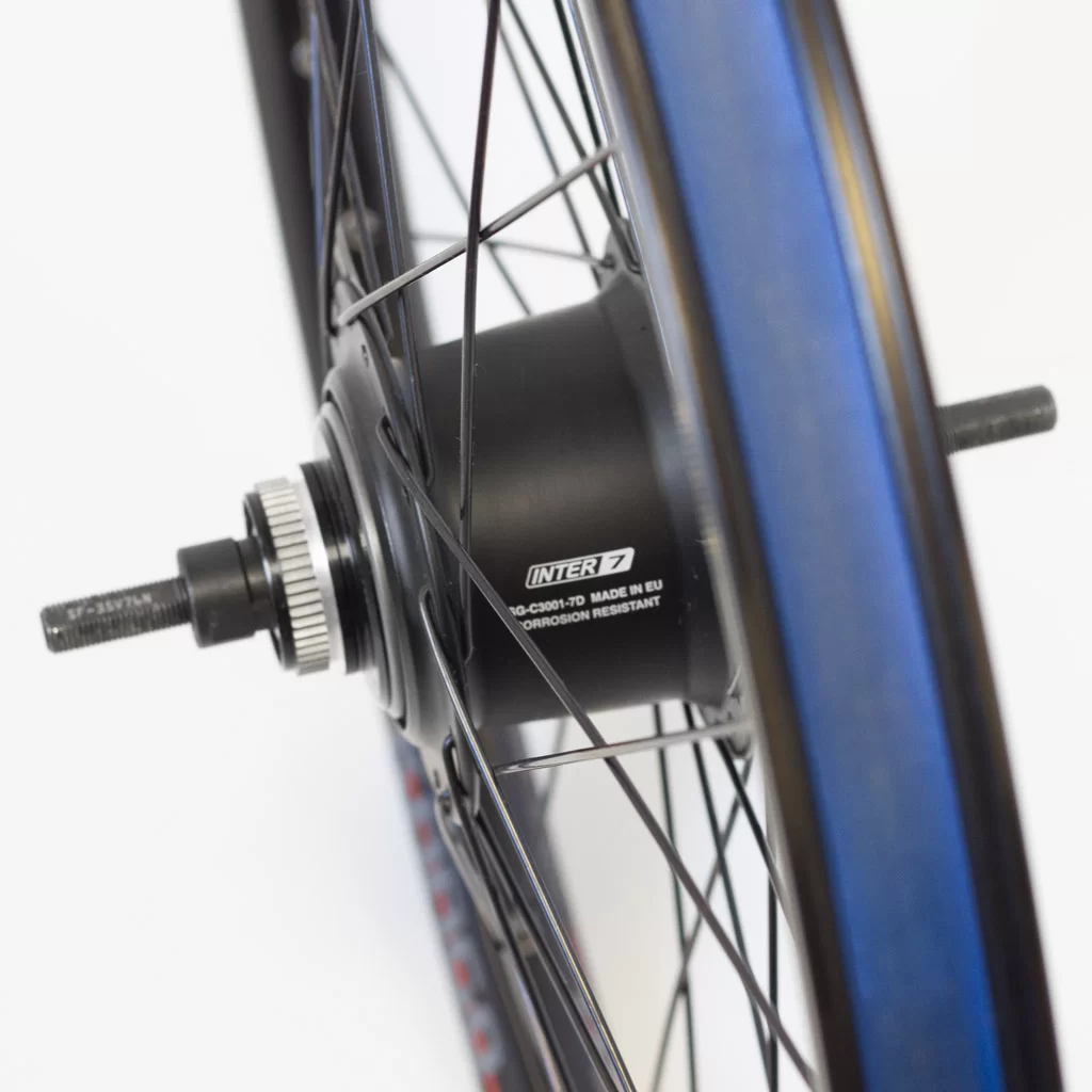 Roue arrière cargo 24″ moyeu Nexus 7 pour frein à disque – Image 3