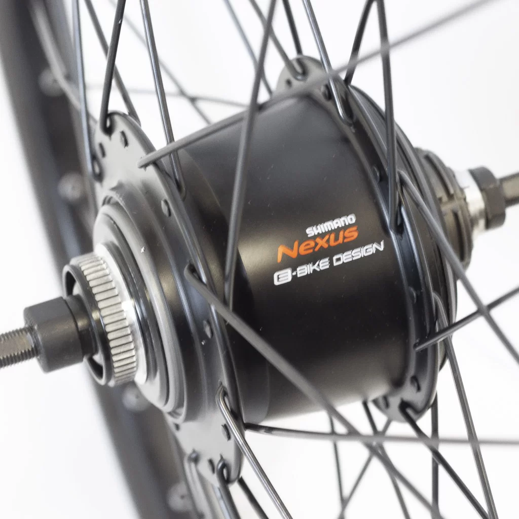 Roue arrière cargo 24″ moyeu Nexus 5 pour frein à disque – Image 2