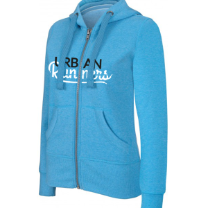 SWEAT-SHIRT ZIPPÉ CAPUCHE FEMME