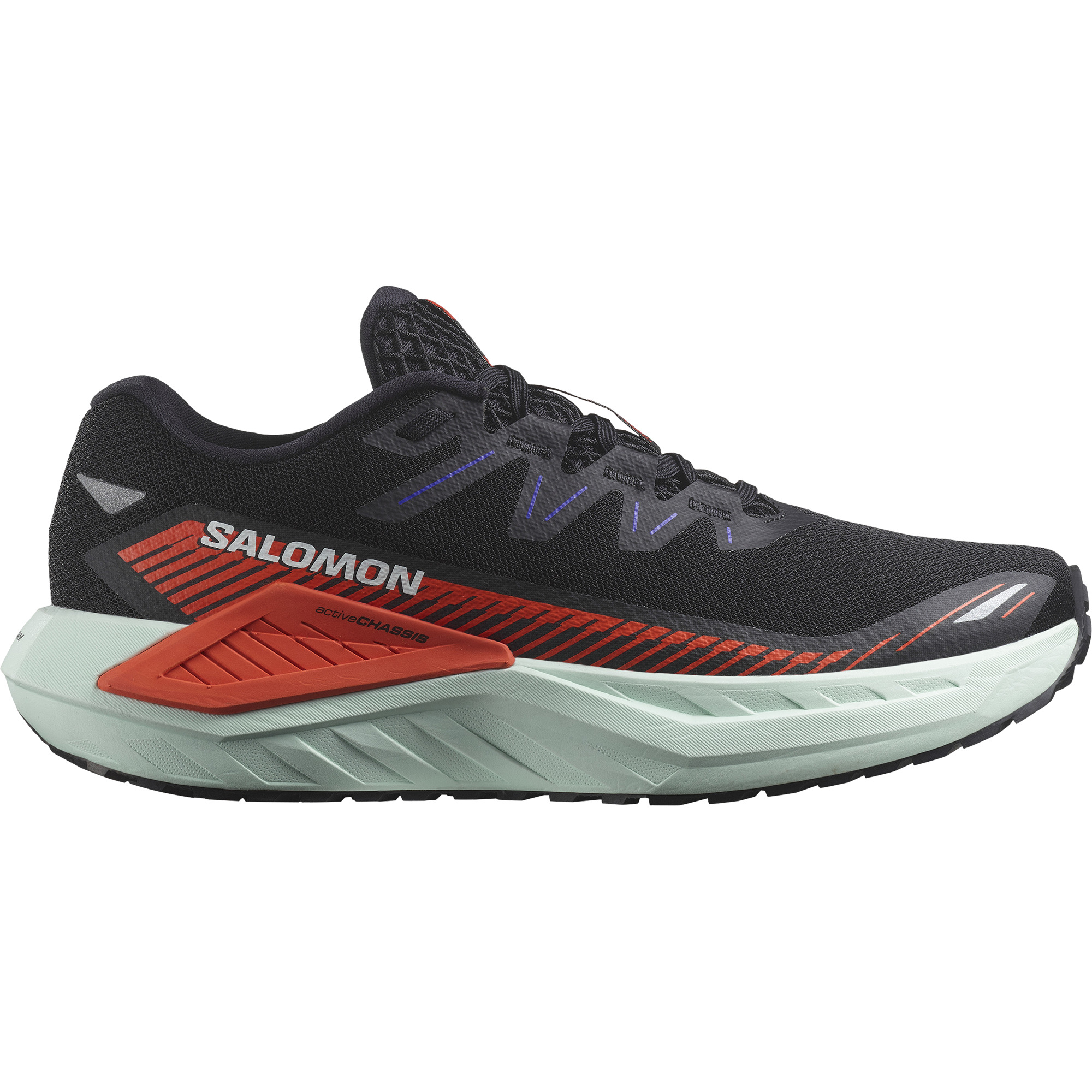 SALOMON DRX DEFY GRVL Black / Cherry Tomato / Bay – Image 8