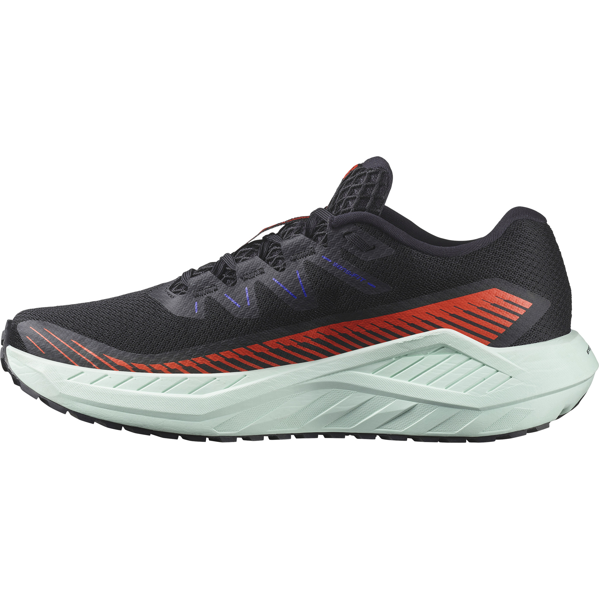 SALOMON DRX DEFY GRVL Black / Cherry Tomato / Bay – Image 4