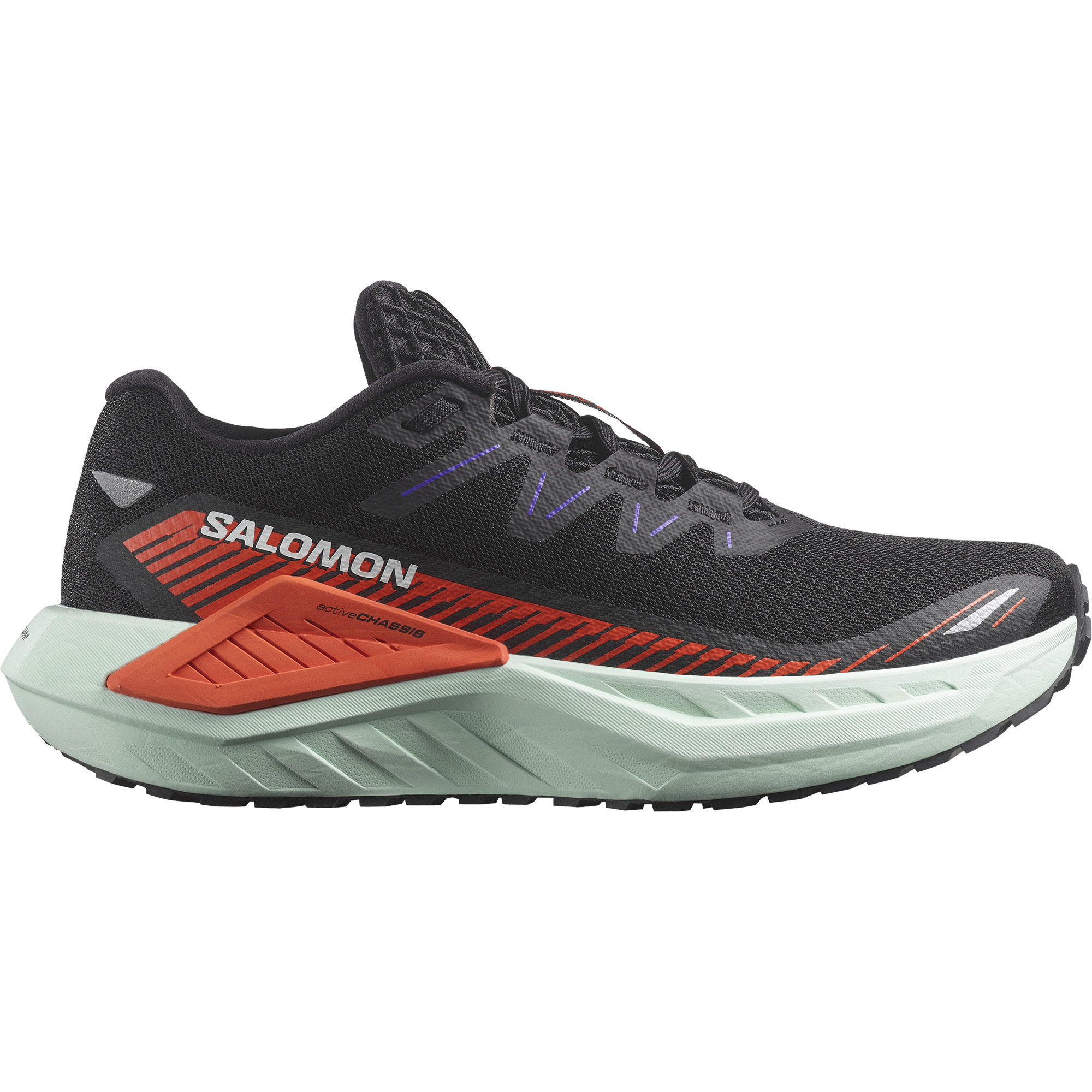 SALOMON DRX DEFY GRVL Black / Cherry Tomato / Bay – Image 8