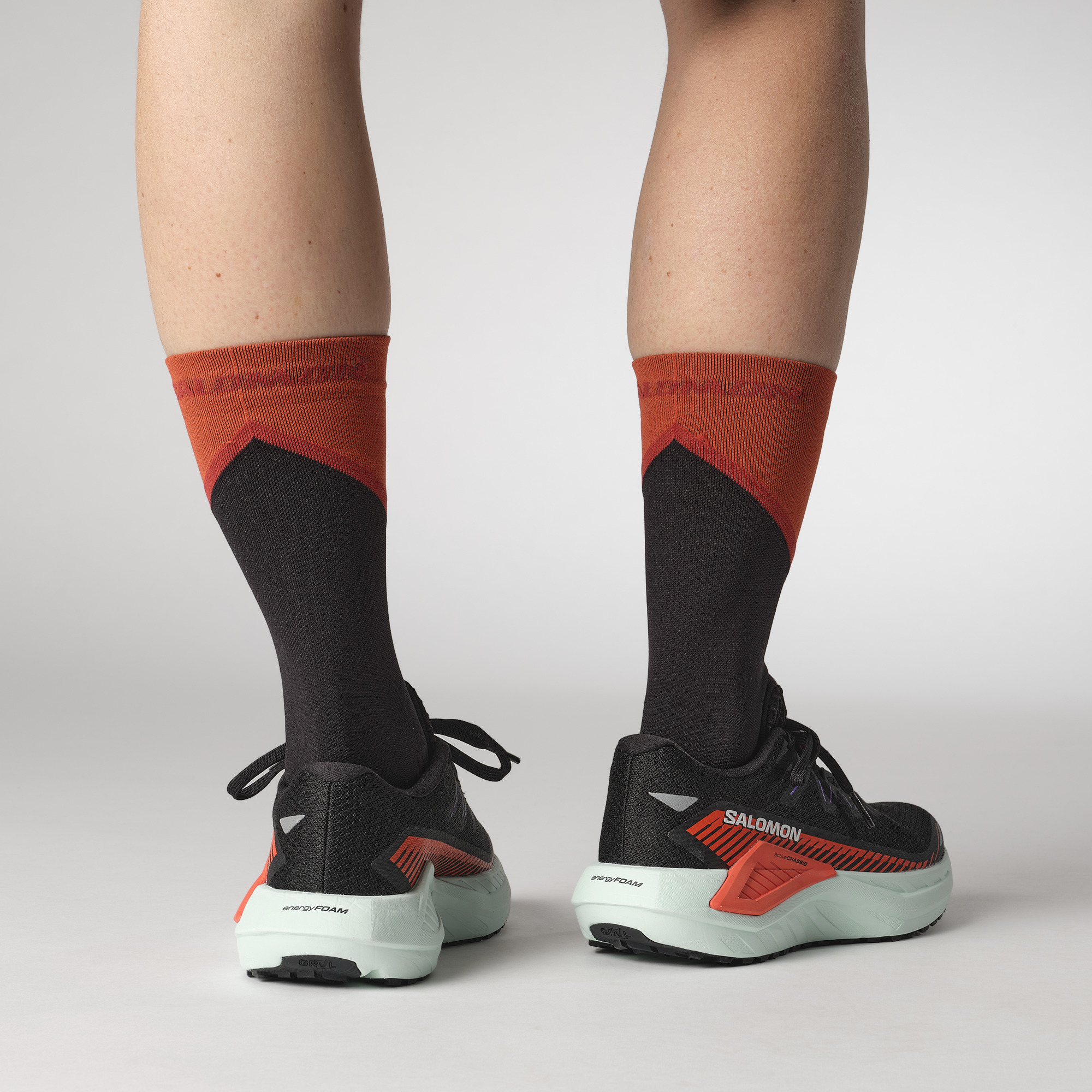 SALOMON DRX DEFY GRVL Black / Cherry Tomato / Bay – Image 6