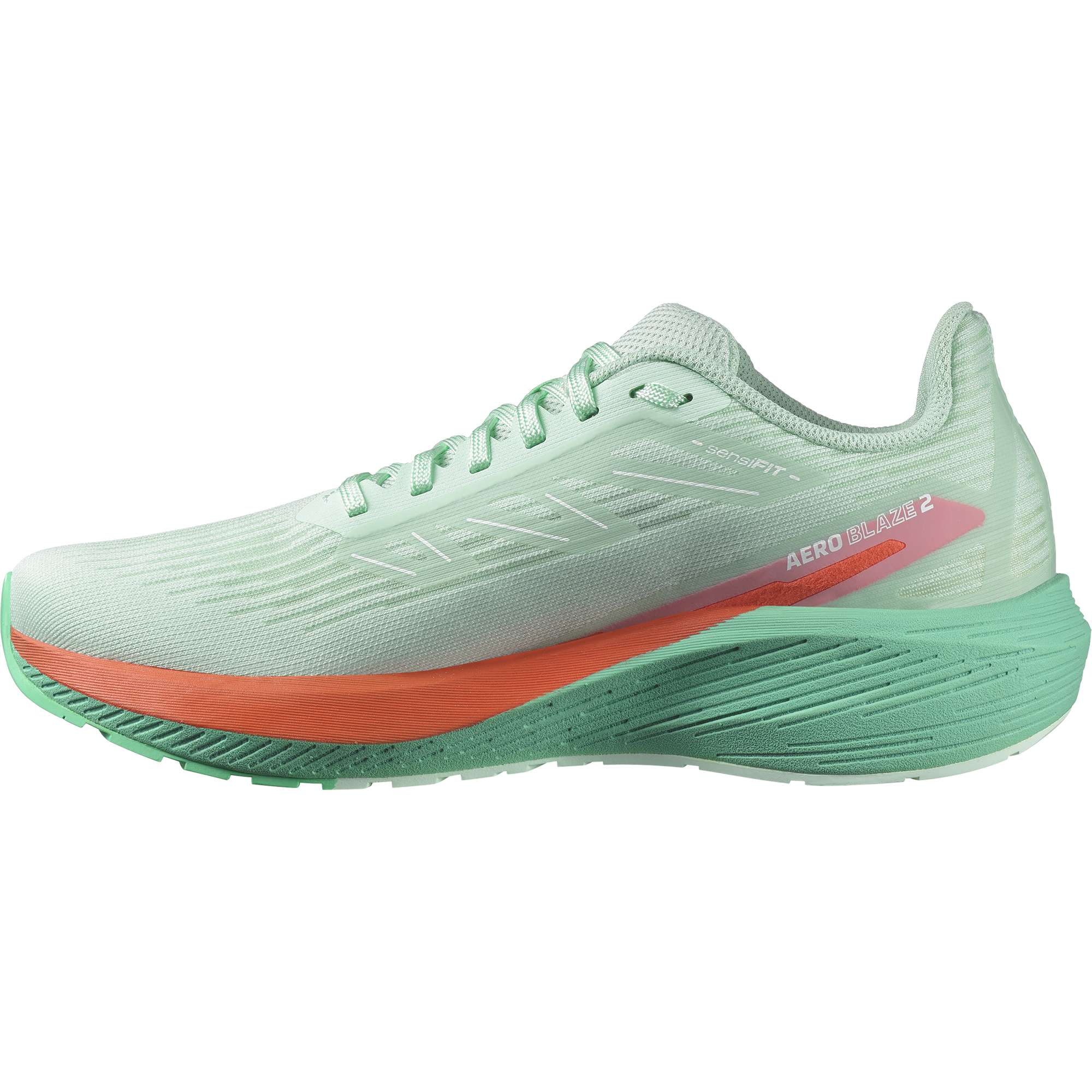 SALOMON AERO BLAZE 2 Bay / Cherry Tomato / Electric Green – Image 3