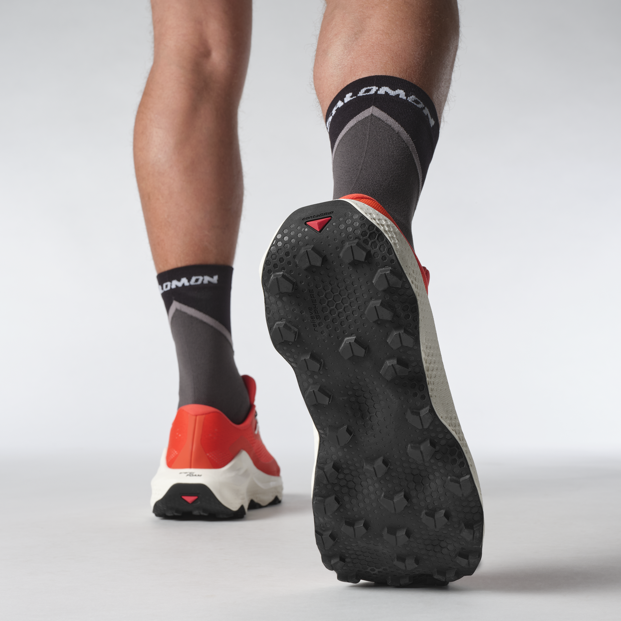 SALOMON ULTRA GLIDE 3 Cherry Tomato / Vanilla Ice – Image 6