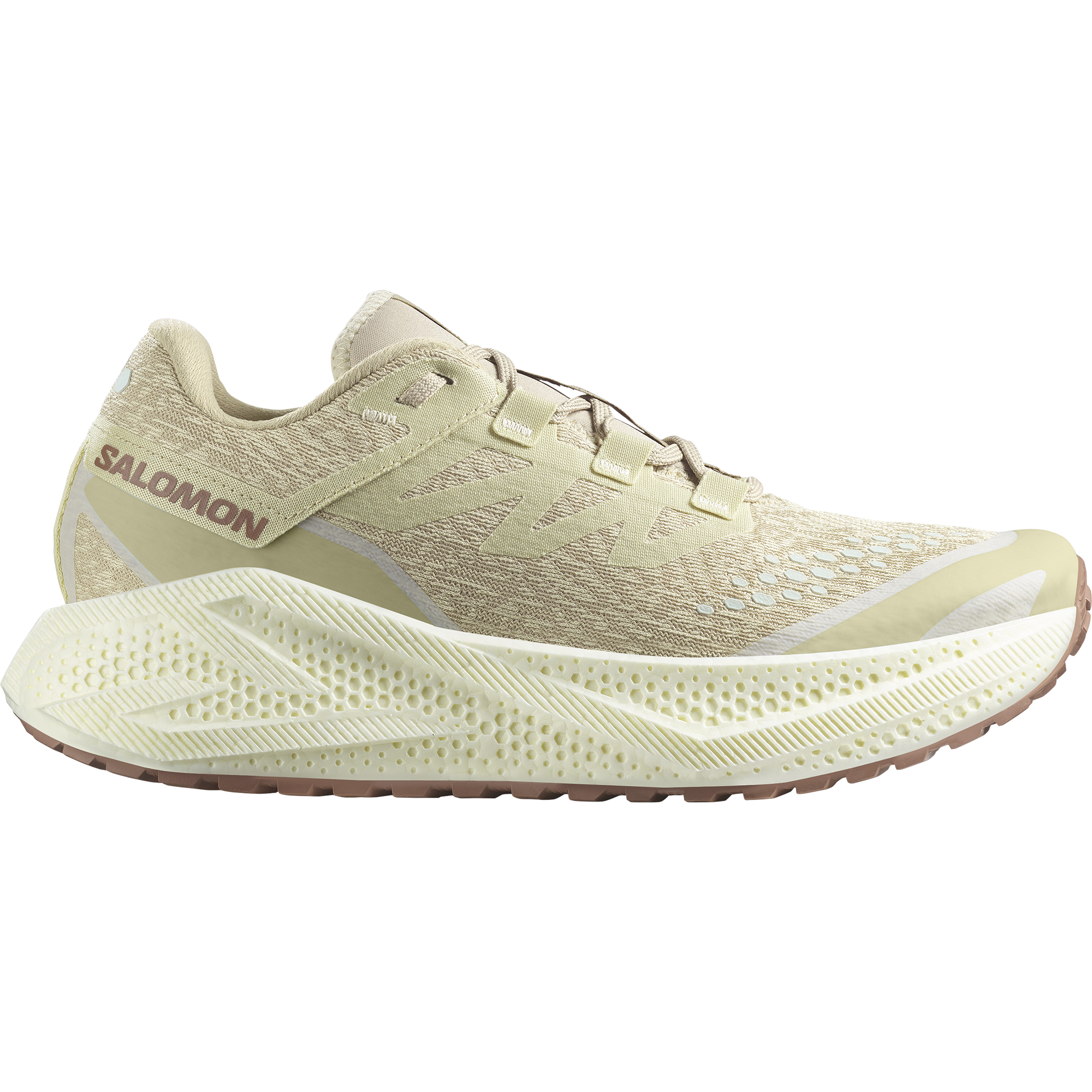 SALOMON AERO GLIDE 3 GRVL Green Haze / Vanilla Ice / Russet – Image 7