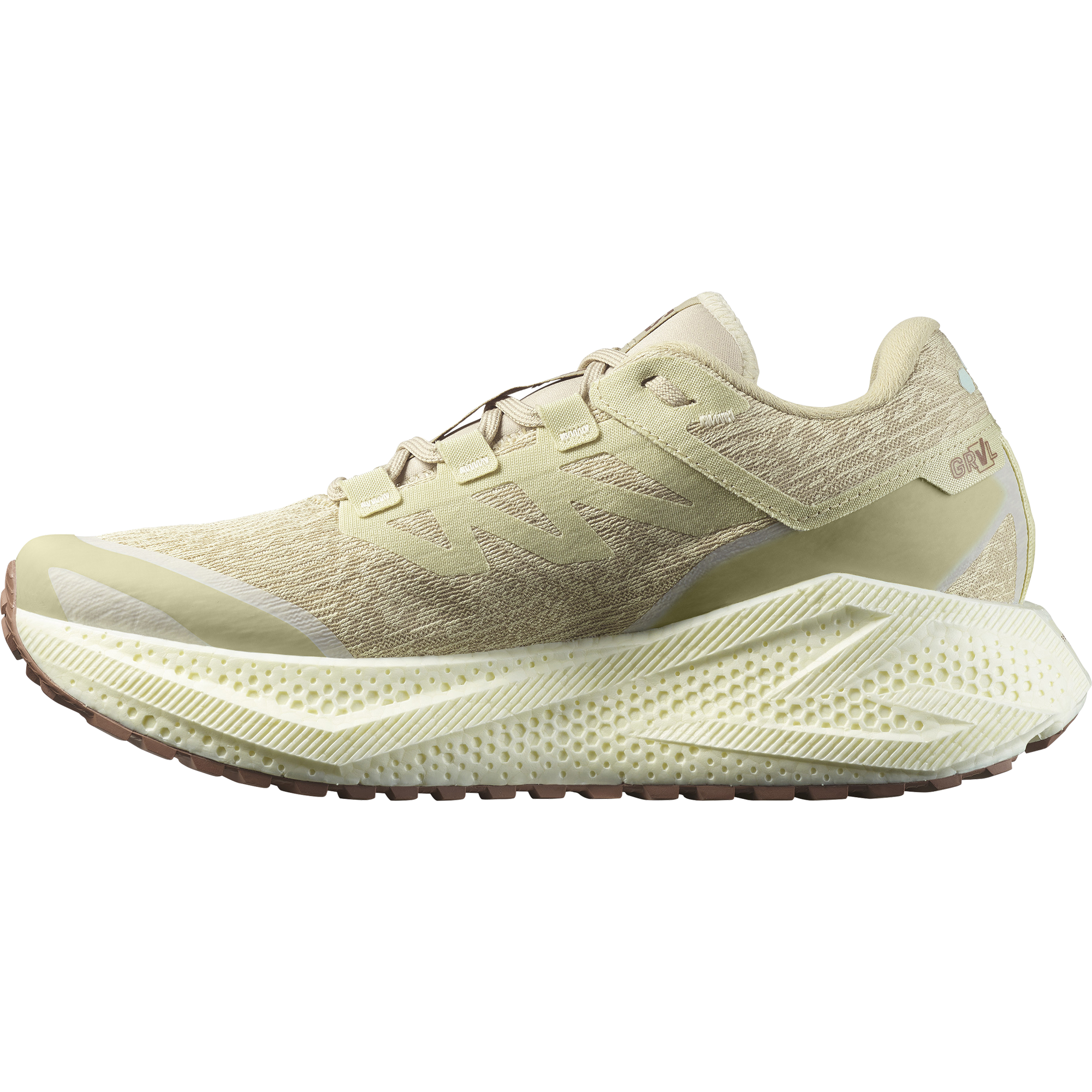 SALOMON AERO GLIDE 3 GRVL Green Haze / Vanilla Ice / Russet – Image 5