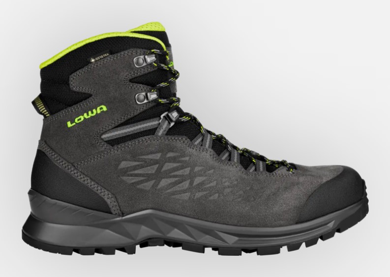 LOWA Explorer Pro GTX® Mid Anthracite Lime