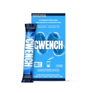 Cwench - Mélange d'hydratation - Framboise Bleue - 10 sachets