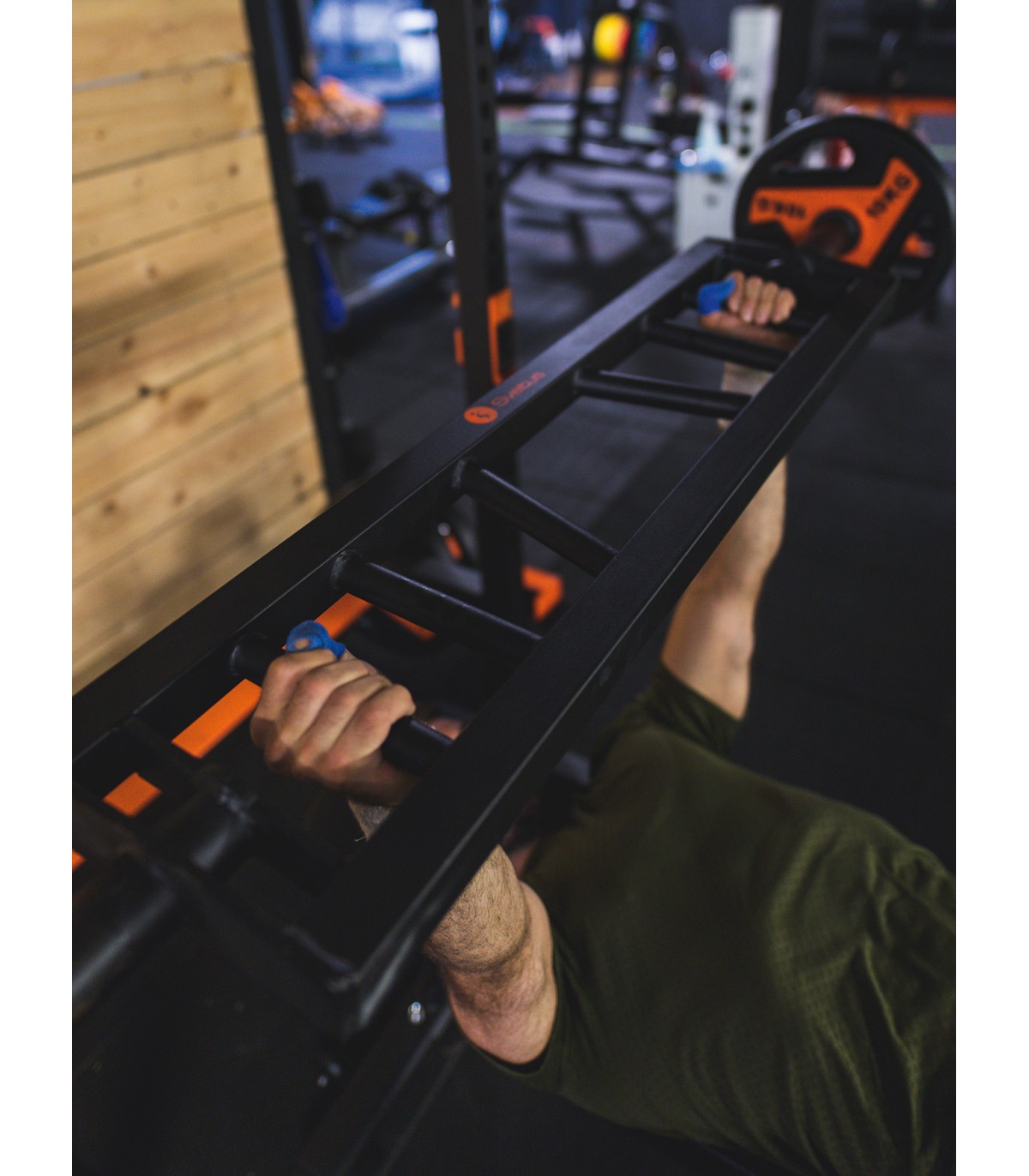 Sveltus Football barre 208cm 20kg Ø48mm + 2 stop disques vissables – Image 5