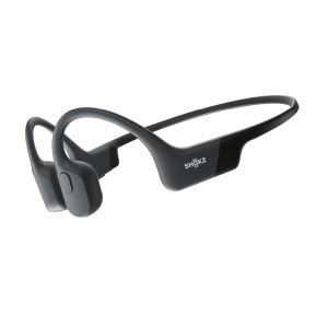 Shokz-openrun-noir1.png SHOKZ Casque Bluetooth Openrun Noir à conduction osseuse avec micro