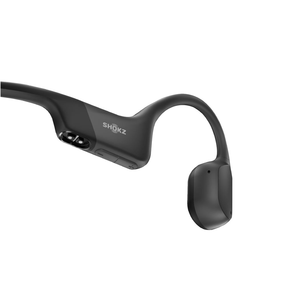 SHOKZ Casque Bluetooth Openrun Noir à conduction osseuse avec micro – Image 3