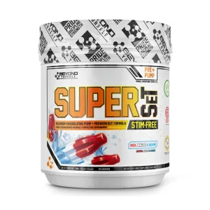 Pre Work-Out Super Set - Sans caféine - Rouge, Blanc, Boom!