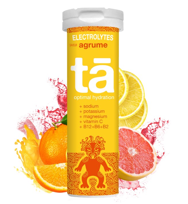 TĀ – Pastilles Electrolytes Agrume