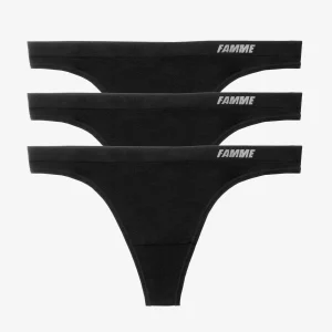 3-Pack Seamless Thong