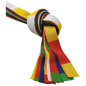 Ceinture bicolore JUDO (ROULCOUP2)