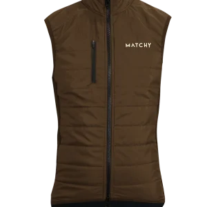 Gilet Bomber Unisexe - Chocolat