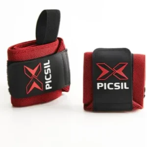 Elastic wristband pour le Powerlifting - Rouge
