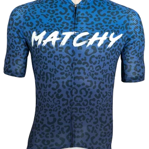 Maillot Origins Unisexe - Léopard Bleu